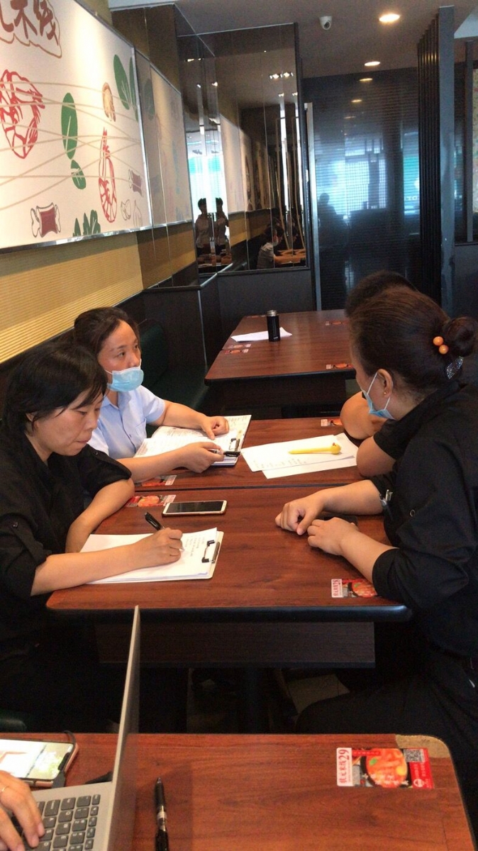 公司督导定期到店指导和检查,全程帮扶不只是说说#状元米线#米线加盟#餐饮创业#开店