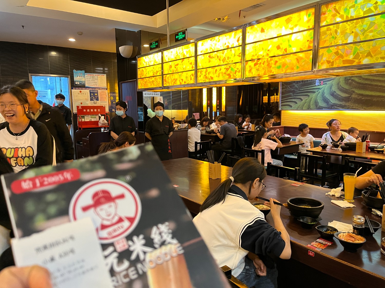 每天人气满满!想开一家这样的店吗!快来咨询吧!#米线加盟#餐厅开店#状元米线
