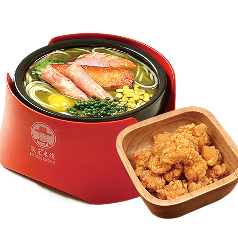 状元米线新店盛大开业,打造餐饮创业加盟新机遇